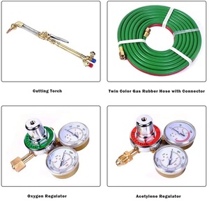 Bộ dụng cụ hàn di động, bình khí oxy axetilen, mỏ hàn cắt - Product Image 3