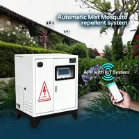 Machine à brumiser anti-moustiques en acier inoxydable 100 bars, système de brumisation intelligent, pulvérisateur télécommandé pour jardin et insectes.