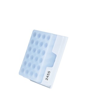 กล่องเก็บความเย็น Labshark PCR Ice Box 96 24 ช่อง พร้อมตัวบ่งชี้อุณหภูมิ สำหรับเก็บรักษาตัวอย่างเซลล์ในห้องปฏิบัติการ - Product Image 1