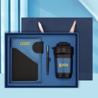 Ensemble de tasses isothermes en acier inoxydable pour ordinateur portable, cadeau promotionnel d'entreprise personnalisé, design moderne et exquis, impression sérigraphique