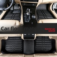 Tapis de sol entièrement fermés marron pour Wuling Bingo, modèle 2023, ensemble complet de garnitures intérieures OLIVER, imperméables et résistants à l'usure