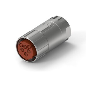 Câble de connexion câble-câble, connecteur circulaire, taille de la coque 40, alliage de zinc, PBT GF CSTA263NN00250001000 - Product Image 1