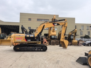รถขุดตีนตะขาบไฮดรอลิก Caterpillar CAT 320D มือสอง สภาพเดิม 20 ตัน เครื่องจักรสำหรับงานก่อสร้างและขุดดิน - Product Image 1