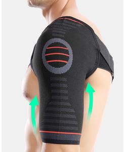 Attelle de Protection d'Épaule Unisexe en Coton Écologique Ajustable Personnalisée pour l'Entraînement Sportif, la Pression et les Tensions - Product Image 3
