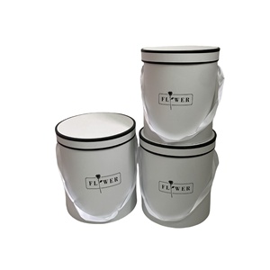 Caja de Regalo Redonda Personalizable en Color Macaron, con <span class=keywords><strong>3</strong></span> Compartimentos para Flores, con Asa, Materiales Reciclados, Disponible en Stock - Product Image 2