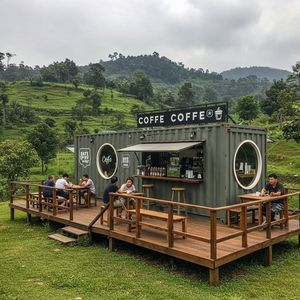 Container Movibile da 10 Piedi per Fast Food Chiosco Pop-up in <span class=keywords><strong>Vendita</strong></span> Container Bar Caffetteria Mobile Struttura Abitativa - Product Image 2