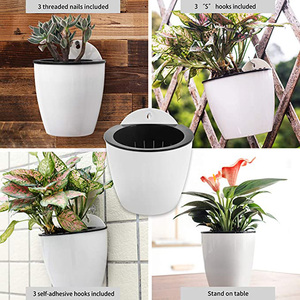 Fioriera Auto-irrigante in Dropshipping <span class=keywords><strong>da</strong></span> Interno ed <span class=keywords><strong>Esterno</strong></span> Vaso Verticale <span class=keywords><strong>da</strong></span> Parete o Finestra per Erbe Aromatiche <span class=keywords><strong>da</strong></span> Cucina - Product Image 2
