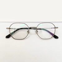 Offre Spéciale mode semi-titane polygone lunettes forme irrégulière lunettes pleine jante optique lunettes cadres pour homme