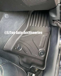 Venta al por mayor antideslizante TPE coche alfombrillas piso bandeja alfombra para <span class=keywords><strong>Jeep</strong></span> Wrangler híbrido <span class=keywords><strong>2021</strong></span> 2022 2024 todo tipo de clima alfombrillas - Product Image 3