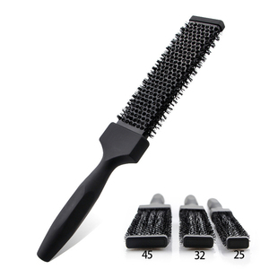 <span class=keywords><strong>Spazzola</strong></span> per capelli in ceramica con etichetta privata personalizzata <span class=keywords><strong>spazzola</strong></span> per salone rotonda tecnologia termica - Product Image 1