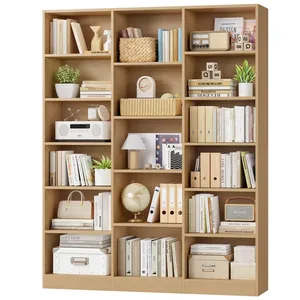 Bibliothèque en bois à 6 niveaux, grande, 74"H <span class=keywords><strong>x</strong></span> 59"W - Product Image 5
