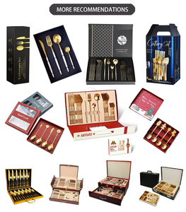 Bồ Đào Nha mạ Vàng Matte <span class=keywords><strong>Flatware</strong></span> số lượng lớn thìa dĩa và dao thép không gỉ vàng Bồ Đào Nha thiết lập dao kéo cho đám cưới - Product Image 6