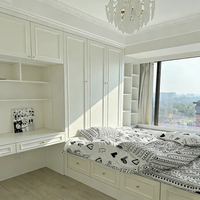 Lit Tatami Personnalisé de Luxe Léger et Armoire Walk-in, Panneaux Non Toxiques