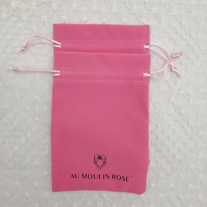 Custom Printed Luxury Drawstring Perfume Pen Watch Jewelry Gift Makeup Velvet <b>Pouch</b> Bag for Jewelry - Product Image 4