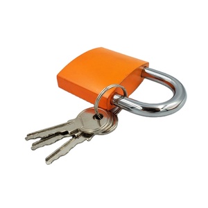 32mm <span class=keywords><strong>China</strong></span> puerta de madera Puerta de Hierro puerta muchos colores del arco iris cerraduras llave normal candado barato - Product Image 6