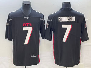 Toptan yüksek kaliteli şahinleri #7 amerikan futbolu formaları nefes Rugby forması işlemeli dikişli Jersey - Product Image 4