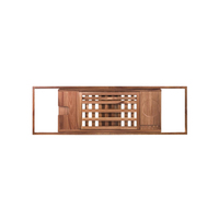 Plateau de bain de luxe extensible en bois d'acacia, deux pièces, écologique, avec supports pour bougie, verre à vin, livre, iPad, téléphone et accessoires de bain