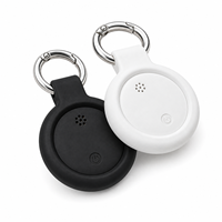 Traceur intelligent double système BLE anti-perte, avec batterie remplaçable, compatible Apple Find My et Google Find Hub