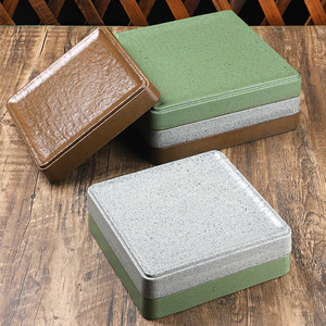 Hot pot style sauvage au bœuf à la menthe, boîte rectangulaire, plateau créatif pour hot pot et barbecue, sukiyaki et plateau de bœuf Wagyu - Product Image 4