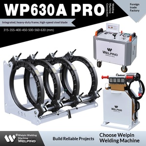 Máquina de soldadura a tope por fusión en caliente WP630A Pro, máquina de soldadura a tope por fusión en caliente para PE, máquina de soldadura a tope por fusión en caliente hidráulica - Product Image 1
