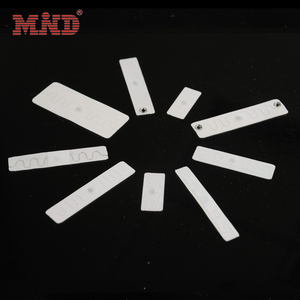 印刷可能なバーコードQRコードランドリータグ、病院、研究所、ホテル、衣類タグ、防水UHF RFIDテキスタイルランドリーラベル - Product Image 2