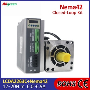 ชุดไดรเวอร์มอเตอร์สเต็ปเปอร์ Allgreen AC150V~250V 6/6.4/6.9A 12/16/20N.m 1000PPR 3 เฟส Nema42 AC แบบวงปิด - Product Image 2