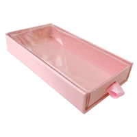 Boîte cadeau en papier rigide recyclable, personnalisable, épaisseur 2 mm, avec revêtement UV, pour le rangement de cosmétiques et de faux cils, bijoux et montres