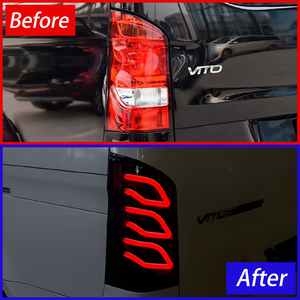 Xe đèn hậu lắp ráp cho Benz VITO w447 2016 2018 tự động phía sau đèn nâng cấp Led năng động nhấp nháy tín hiệu ánh sáng phụ kiện xe hơi - Product Image 3