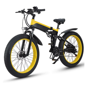 Fat tire vélo électrique 48V 1000W moteur fat tire vélo électrique avec 13Ah portable batterie électrique vélo de neige plage montagne élire - Product Image 4