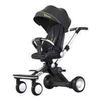 Vente en gros de poussette bébé électrique de luxe 3-en-1 poussette multiple haut de gamme fabriquée en Chine avec plaque à distance