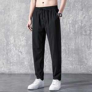 Pantaloni Sportivi da <span class=keywords><strong>Uomo</strong></span> Lunghi e Dritti, Traspiranti, Anti-Piega, Stile Casual, Nuovo Design Personalizzato con Logo, Autunno 2025 - Product Image 4