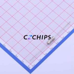 ICPT2A250V One-Time Fuse Through hole Component (THT),D4xL11mm Fuse ( Type: Ceramic Tube Fuse )( Rated Current: 2A ) - Product Image 2