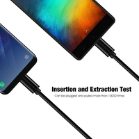 Cable de Carga Superrápida Tipo-C a Tipo-C de 60W 6A, 2m, con Cubierta de Nailon Trenzado de Alta Calidad para Teléfonos Móviles iPhone y Cámaras