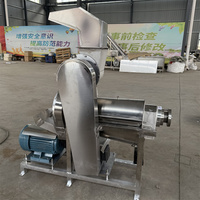 Industriële fruit- en groentesapcentrifuge, commerciële gember-schroefpers