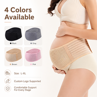 Bande ventrale confortable et respirante pour femmes avec logo personnalisé pour les soins abdominaux ceinture de maternité pour femmes enceintes taille ferme soutien du dos