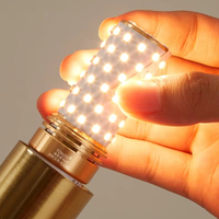 Nouvellement LED à spectre complet ampoule de maïs changeante en trois couleurs E27 E14 petite ampoule à LED domestique à économie d'énergie à visser