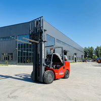 Chariot élévateur GPL DOGON CPQYD 3,5 tonnes, prix usine, moteur EPA Euro 5, mât triplex, déplaceur latéral, transmission automatique/manuelle, pneus pleins