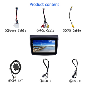 Reproductor de coche Android Auto Carplay con navegación, video y radio para Mitsubishi Triton <span class=keywords><strong>2008</strong></span>+ Montero Sport 2010+ PAJERO Sport <span class=keywords><strong>L200</strong></span> - Product Image 5