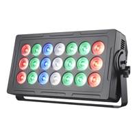 Lumières stroboscopiques LED RGBW 21*15W avec contrôle DMX512 pour utilisation en soirée