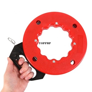 50ft Steel Cable Fish Tape Electric Wire <b>Puller</b> - Product Image 2