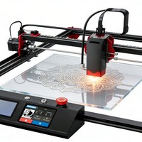 Machine de gravure laser sur bois de qualité commerciale et machine de sculpture sur bois pour les entreprises de travail du bois