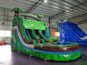 Tobogán Acuático Inflable <span class=keywords><strong>de</strong></span> Alta Calidad a <span class=keywords><strong>Precio</strong></span> <span class=keywords><strong>de</strong></span> Fábrica, <span class=keywords><strong>Mini</strong></span> Tobogán Doble con <span class=keywords><strong>Piscina</strong></span> para Niños - Product Image 4