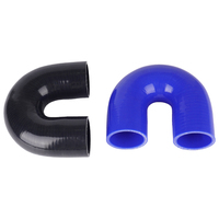 Tuyau coudé en silicone à 180 degrés résistant aux hautes températures pour radiateur et système turbo