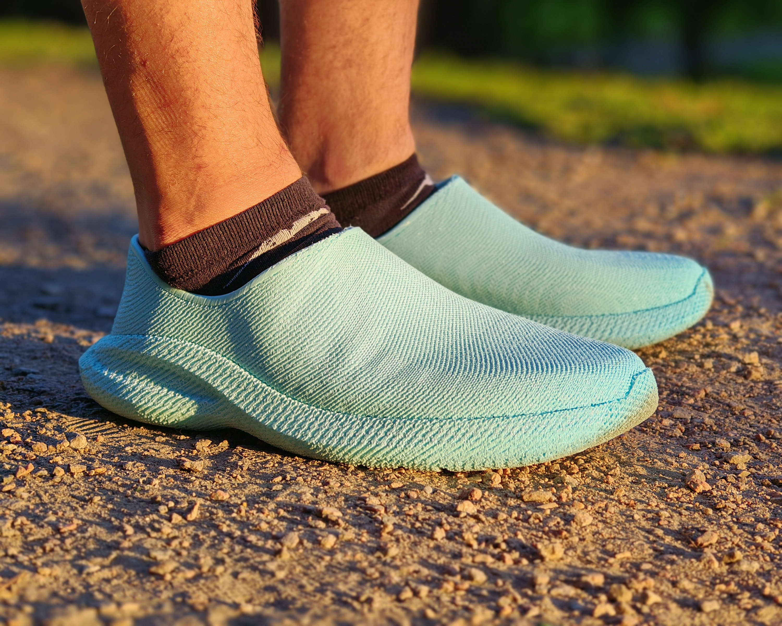 Customized 3D Streamline Curved Shoe Elastic Material TPU ABS Resin Elastic Soft Running Shoes FDM 3D Sports And Leisure Shoes