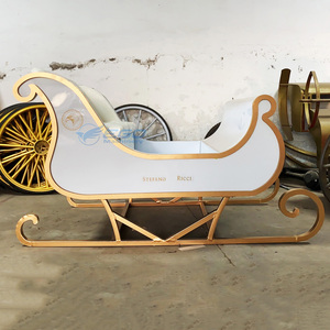 Traîneau de Noël de luxe à succès, design personnalisé, structure en acier, électrique, 1,7x1,0x1,0m, idéal pour les excursions - Product Image 2
