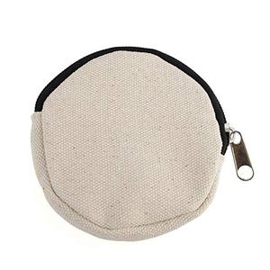 Cosmétique En Gros adapté aux besoins du client Rond En Coton Fermeture À Glissière Pochette à Bijoux - Product Image 2