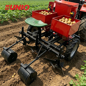 Máquina Plantadora de Patatas de Doble Surco y 2 Filas para Tractores Pequeños, Precio de Fábrica 2026 - Product Image 1