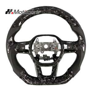 Volant personnalisé en fibre de carbone à paillettes argentées pour Honda Accord Civic Si Type-R FL5 CR-V 11e génération 2022-2026 - Product Image 1