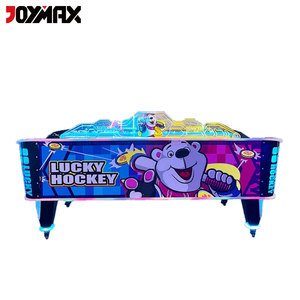 เครื่องเกมฮอกกี้โต๊ะแบบหยอดเหรียญ JOYMAX สำหรับศูนย์รวมความบันเทิง พร้อมระบบแลกตั๋วและลูกบอลหลายลูก - Product Image 3