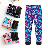 KTS368 Collants / Leggings d'Hiver sur Mesure pour Enfants, Imprimés, Épais, Thermiques, Doublés Polaire – Fabrication OEM d'Usine